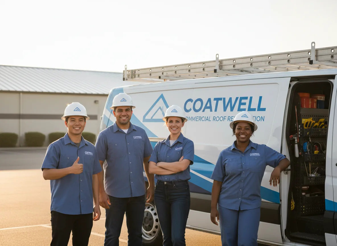 Commercial roof coating company in Andover, CT